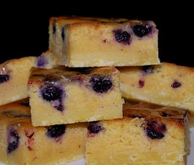 blueberry slice