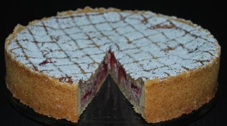 plum shortcake